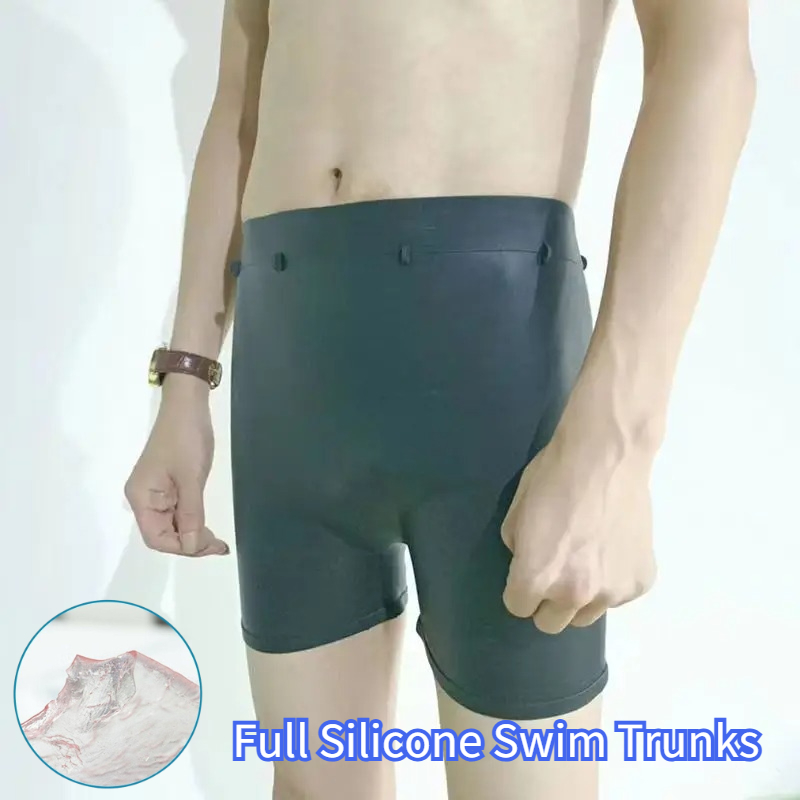 Swim Trunk Shorts - Calções de Natação em Silicone Plus