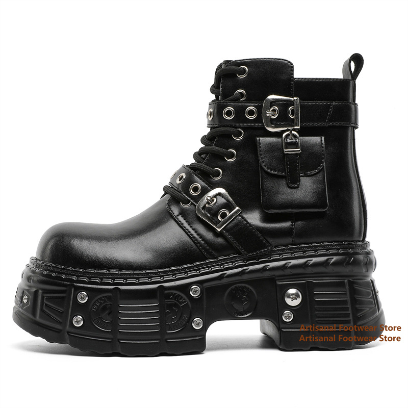 Chelsea Boots Men - Botas de cano curto pretas com