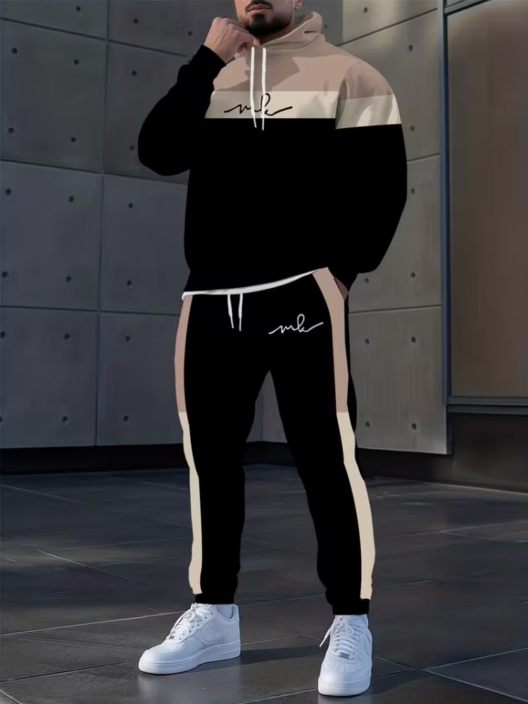 Men'S Fashion Loose Pants - Conjunto Esportivo Masculino Solto de 2