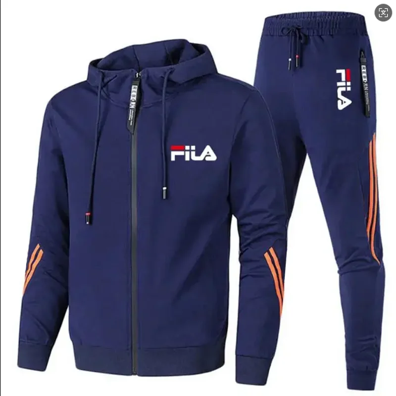 Jacket Mens Fashion - Conjunto de Calça Esportiva e Jaqueta