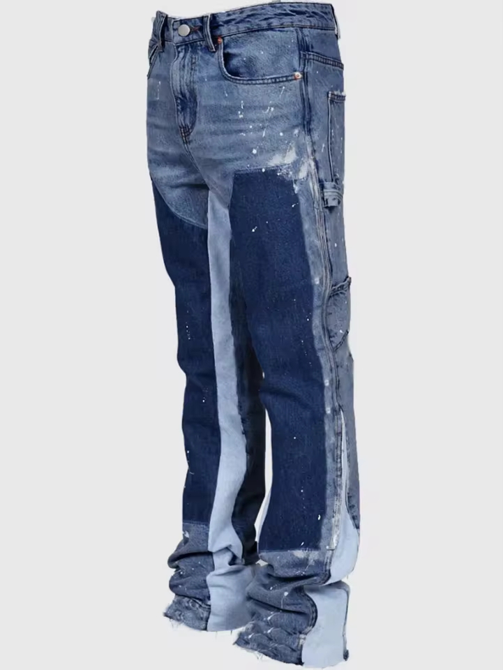 Men'S Fashion Jeans And Boots - Calças Jeans Masculinas da Moda, Calças