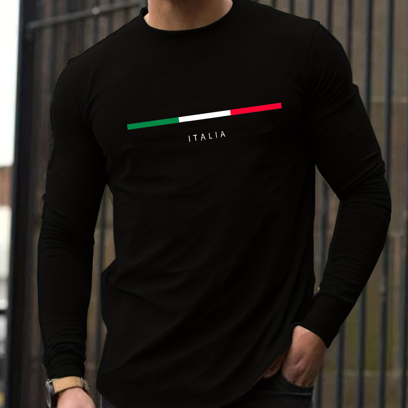 Men'S Fashion For Summer 2026 - 100% algodão puro masculino manga comprida