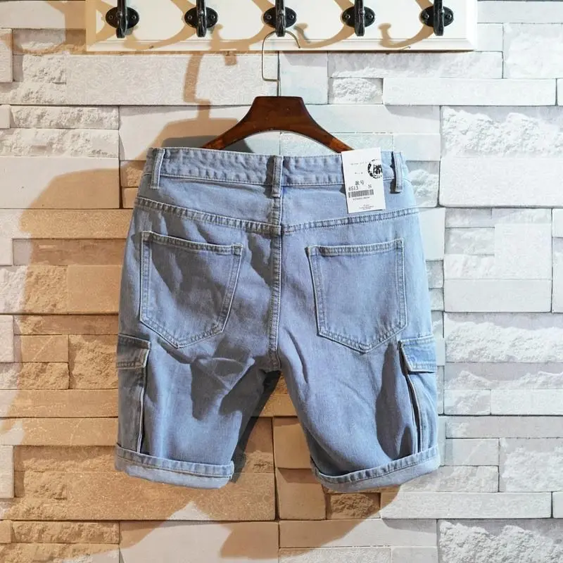 Men'S Fashion With Baggy Jeans - Solto em linha reta calças de