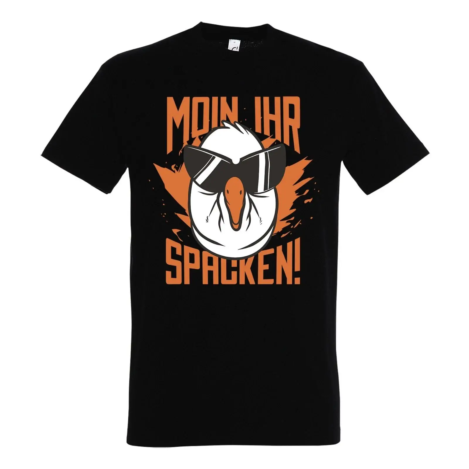 Men'S Fashion Hamburg - Camiseta masculina MOIN IHR SPACKEN, com