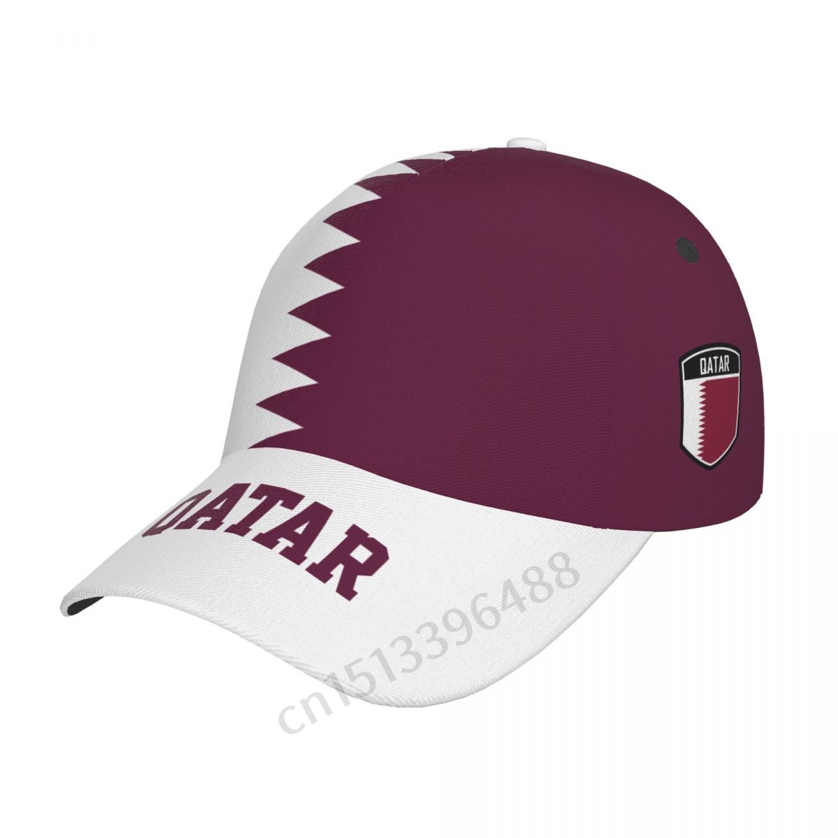 Men'S Fashion Qatar - 2025 Qatar Bandeira 3D Chapéus de