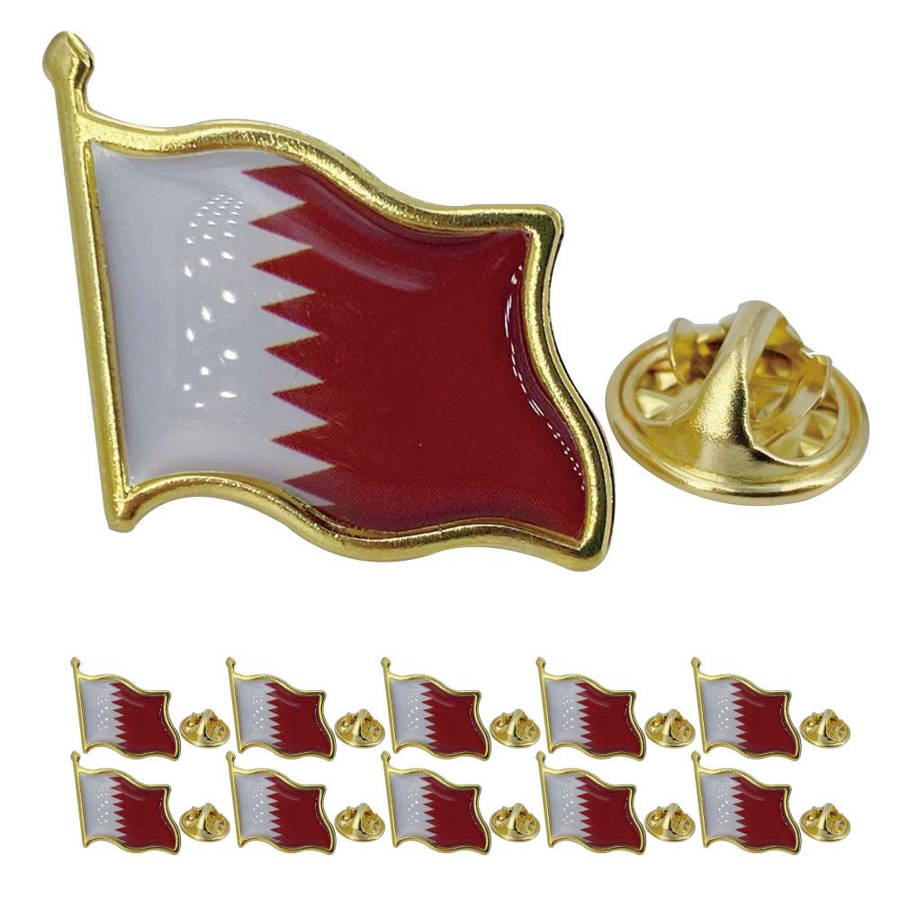 Men'S Fashion Qatar - Pin de Lapela com a Bandeira