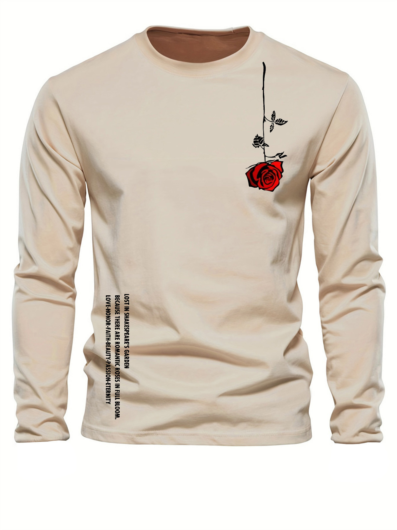 Men'S Fashion For Summer 2026 - 100% algodão puro masculino manga comprida