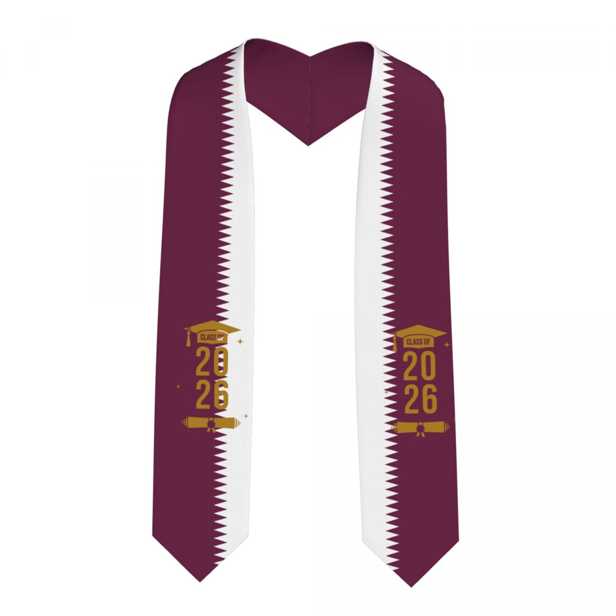 Men'S Fashion Qatar - Estola de Formatura Bandeira do Catar