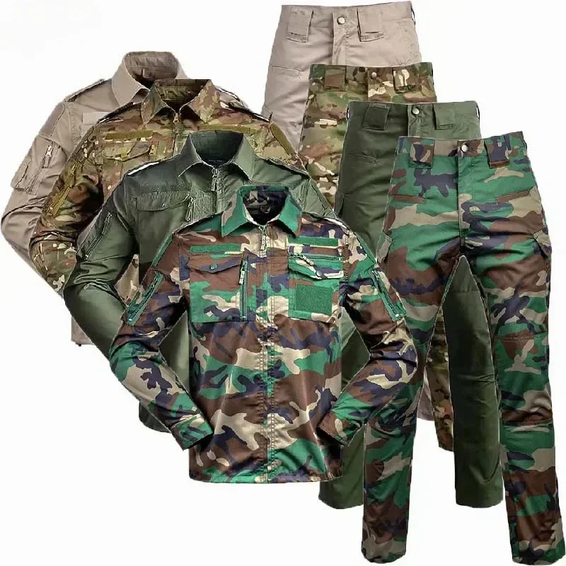 Conjunto de Uniforme Tático pa - Jacket Mens Fashion avaliação e preço