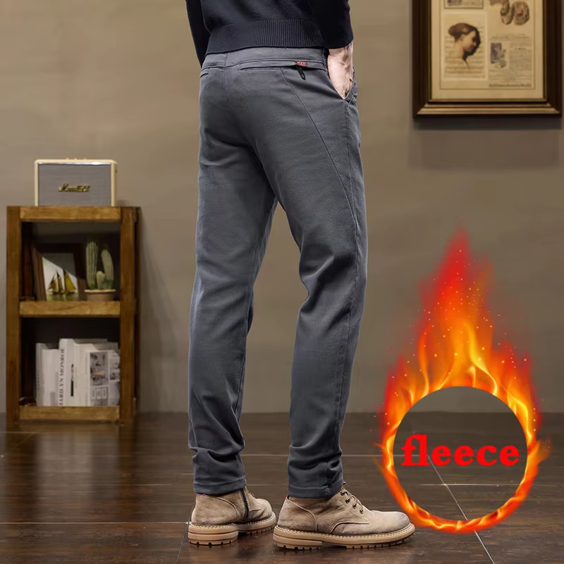 Calças de Lã Quentes 2026 para - Men'S Fashion Jeans And Boots avaliação e preço