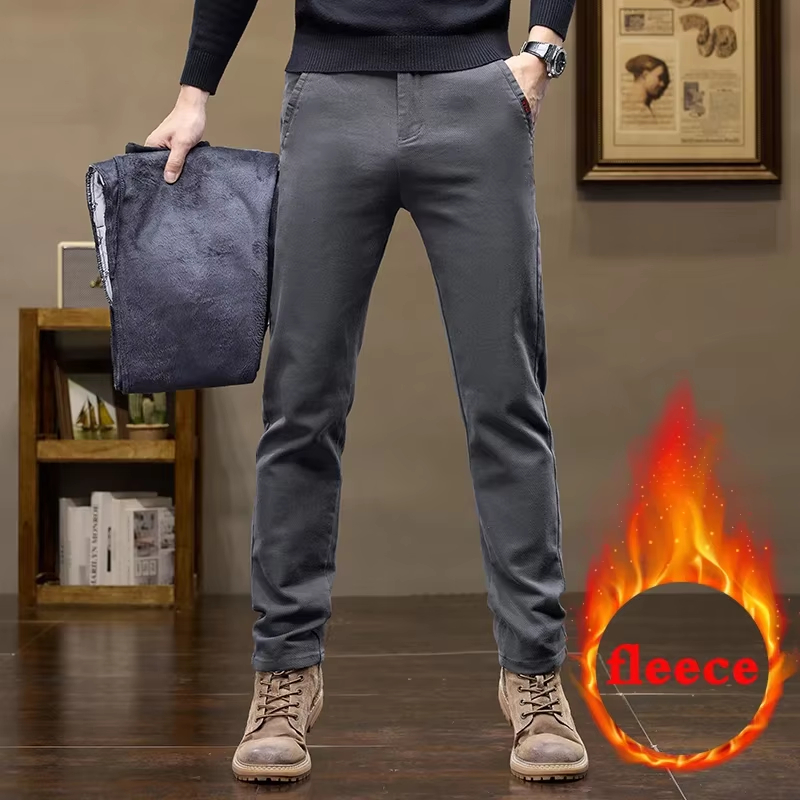 Calças de Lã Quentes 2026 para - Men'S Fashion Jeans And Boots avaliação e preço