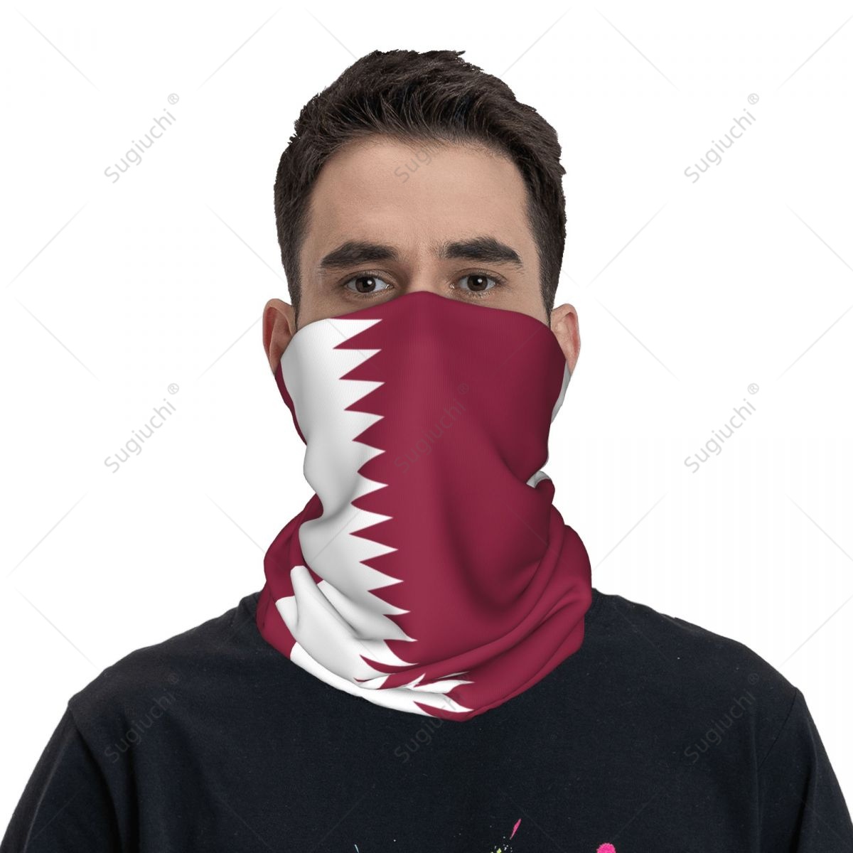 Lenço Unissex com Bandeira do  - Men'S Fashion Qatar avaliação e preço