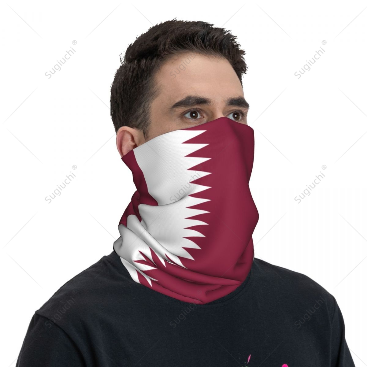 Lenço Unissex com Bandeira do  - Men'S Fashion Qatar avaliação e preço