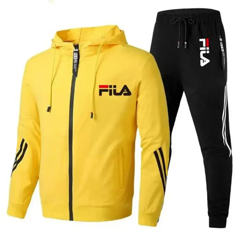Conjunto de Calça Esportiva e  - Jacket Mens Fashion avaliação e preço