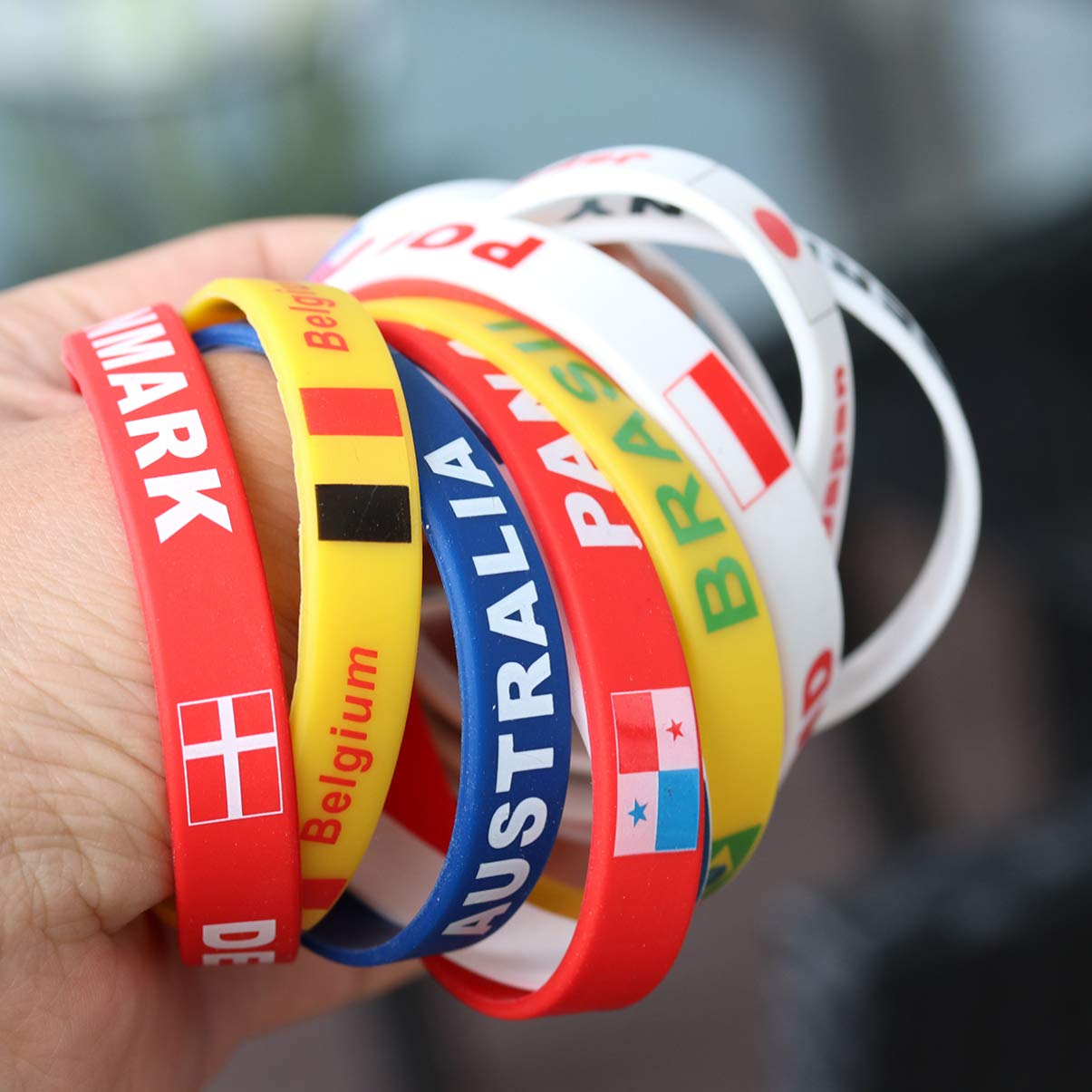 Bandeira do mundo pulseiras de - Men'S Fashion Qatar avaliação e preço