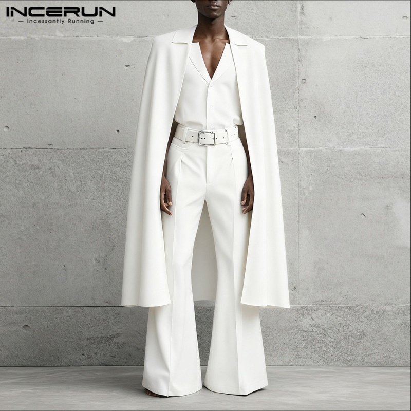 Conjunto Masculino INCERUN: Bl - Men'S Fashion Loose Pants avaliação e preço
