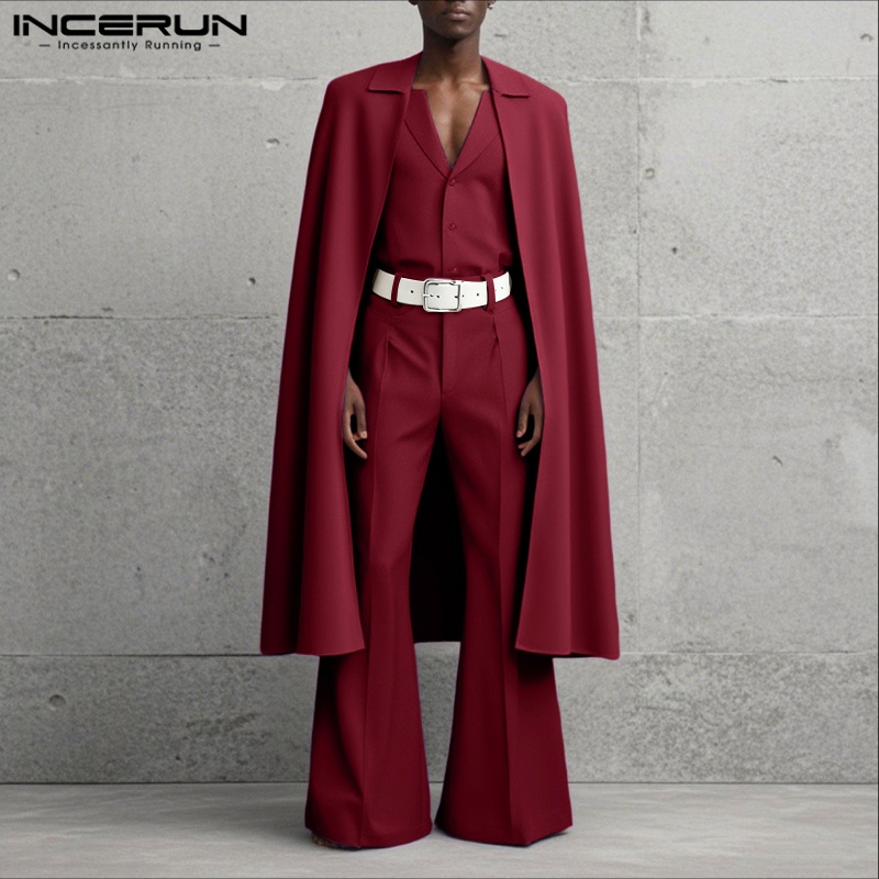 Conjunto Masculino INCERUN: Bl - Men'S Fashion Loose Pants avaliação e preço