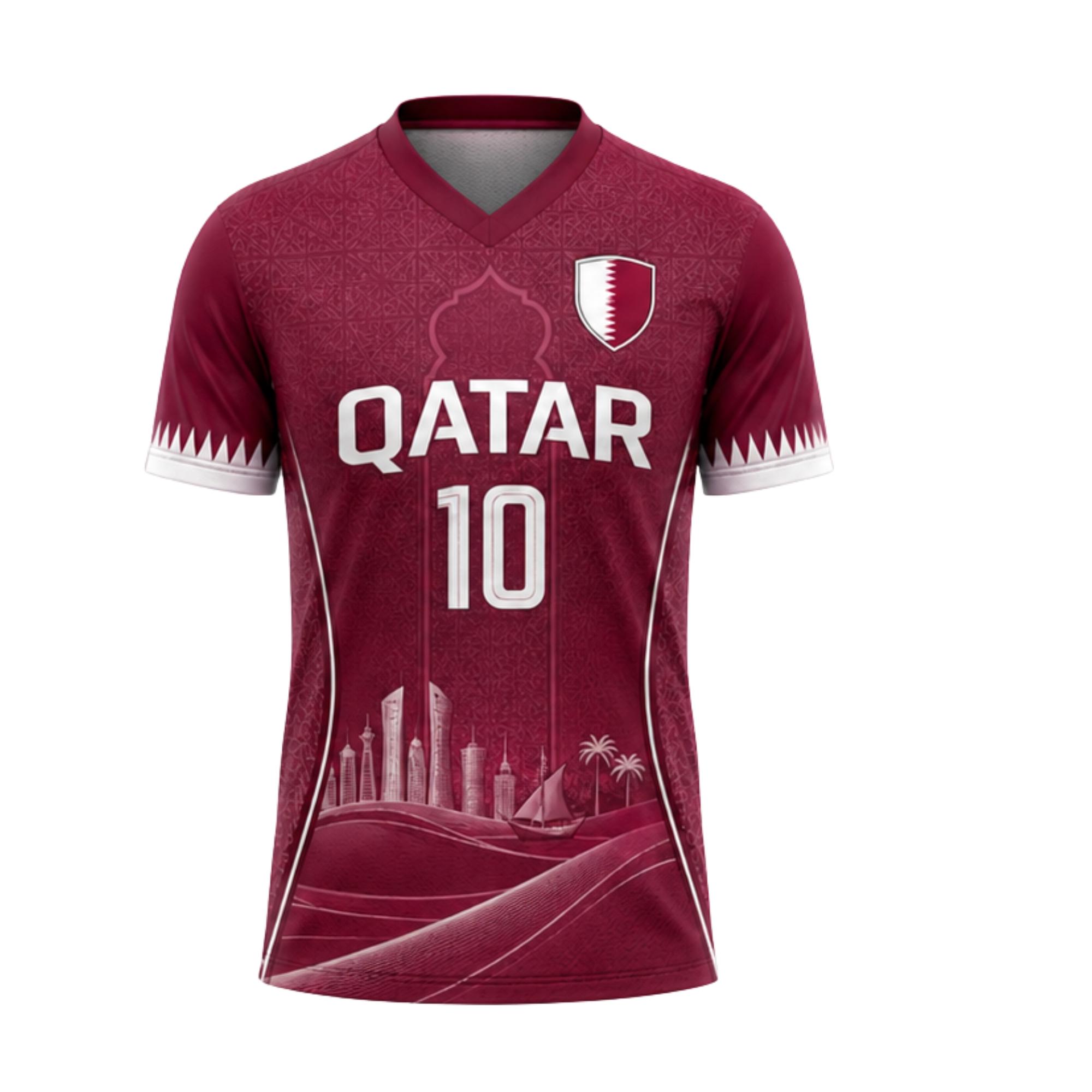 Camisa de Futebol Qatar para H - Men'S Fashion Qatar avaliação e preço