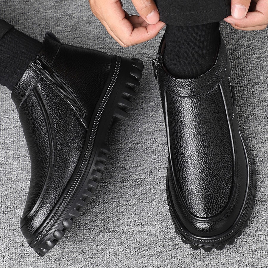 Botas de cano curto masculinas - Chelsea Boots Men avaliação e preço