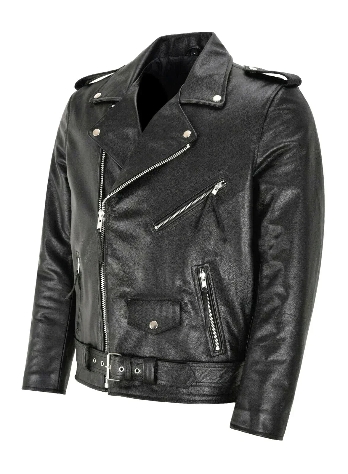Jaqueta de Couro Masculina 202 - Jacket Mens Fashion avaliação e preço