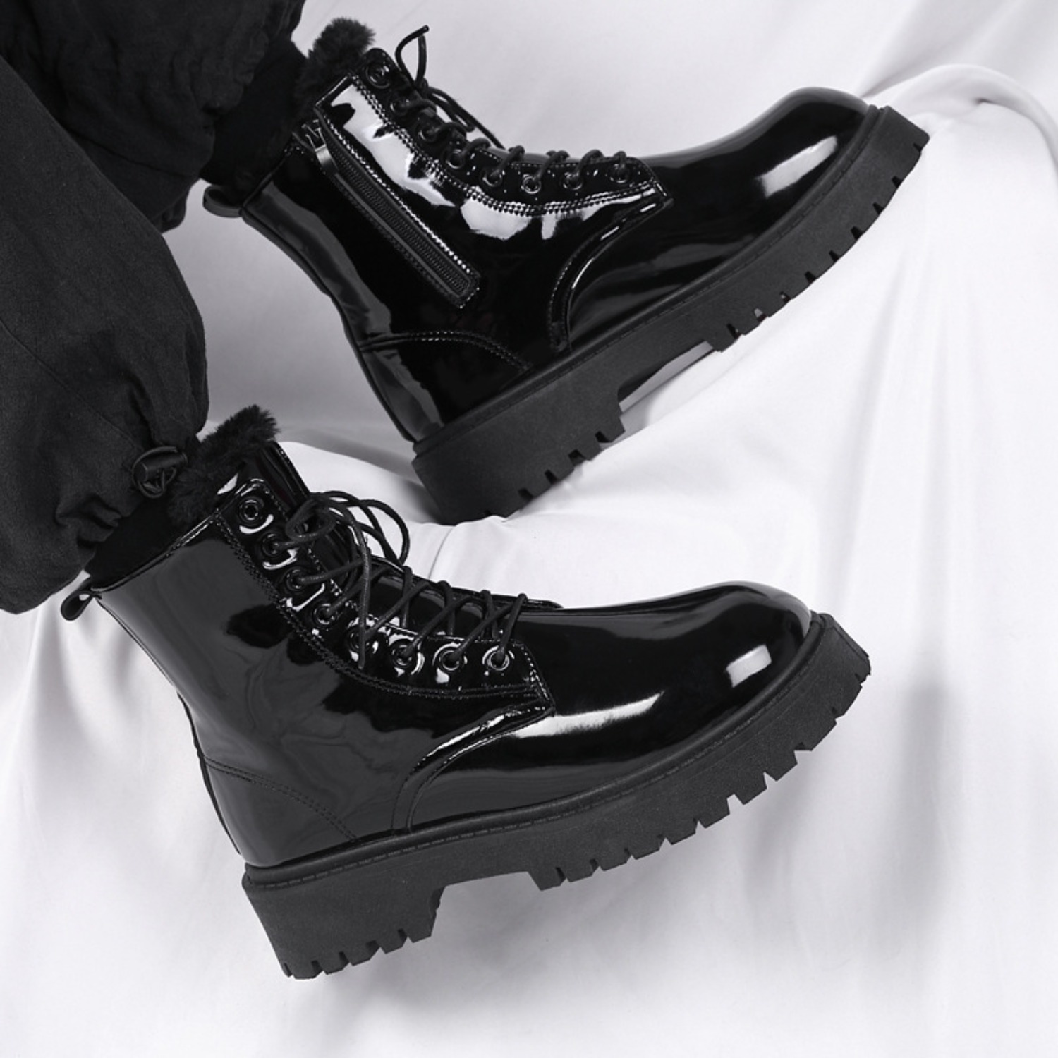 Botas masculinas de cano alto, - Men'S Fashion Footwear avaliação e preço