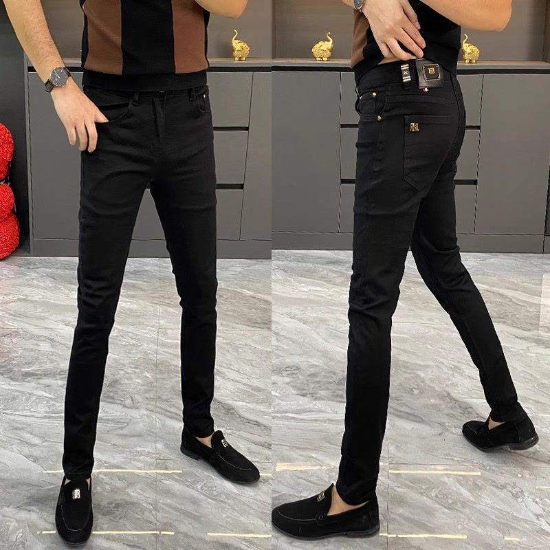 Calças de brim brancas masculi - Men'S Fashion Jeans And Boots avaliação e preço