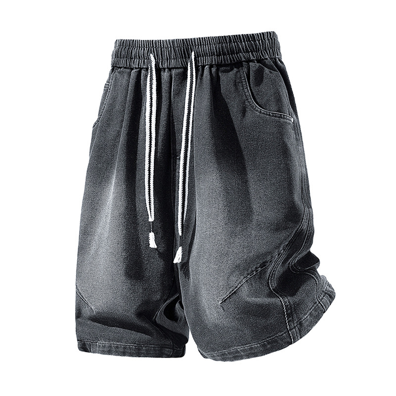 Shorts de Denim Plus Size 8XL  - Men'S Fashion With Baggy Jeans avaliação e preço