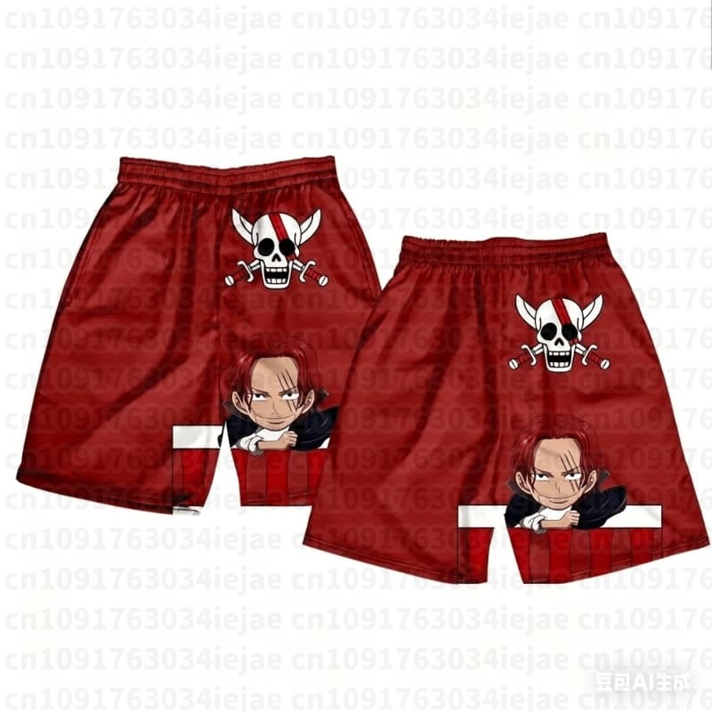 Shorts 3D One Piece: Shanks, S - Swim Trunk Shorts avaliação e preço