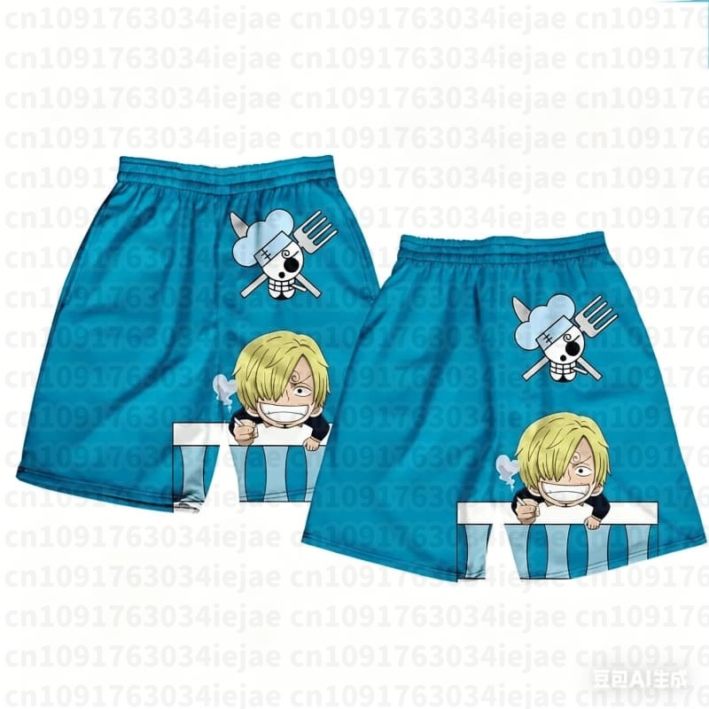 Shorts 3D One Piece: Shanks, S - Swim Trunk Shorts avaliação e preço