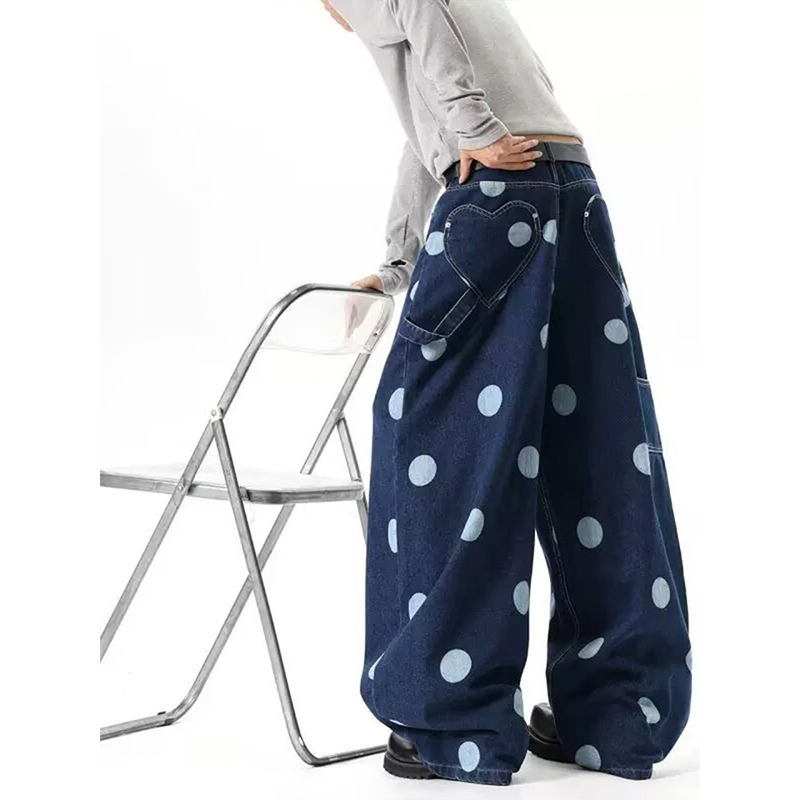 Calças Jeans Masculinas de Per - Men'S Fashion With Baggy Jeans avaliação e preço