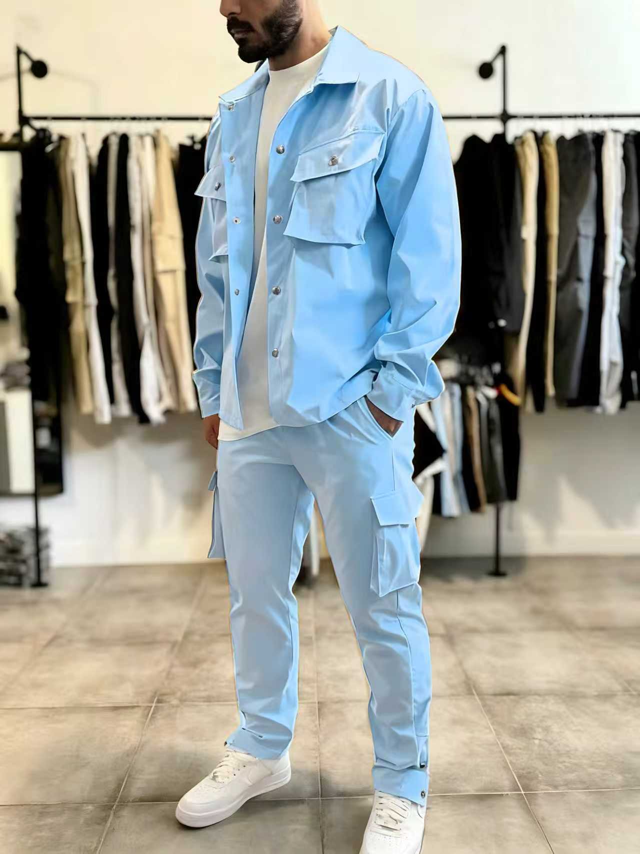 Conjunto Masculino de Moda: Ja - Jacket Mens Fashion avaliação e preço