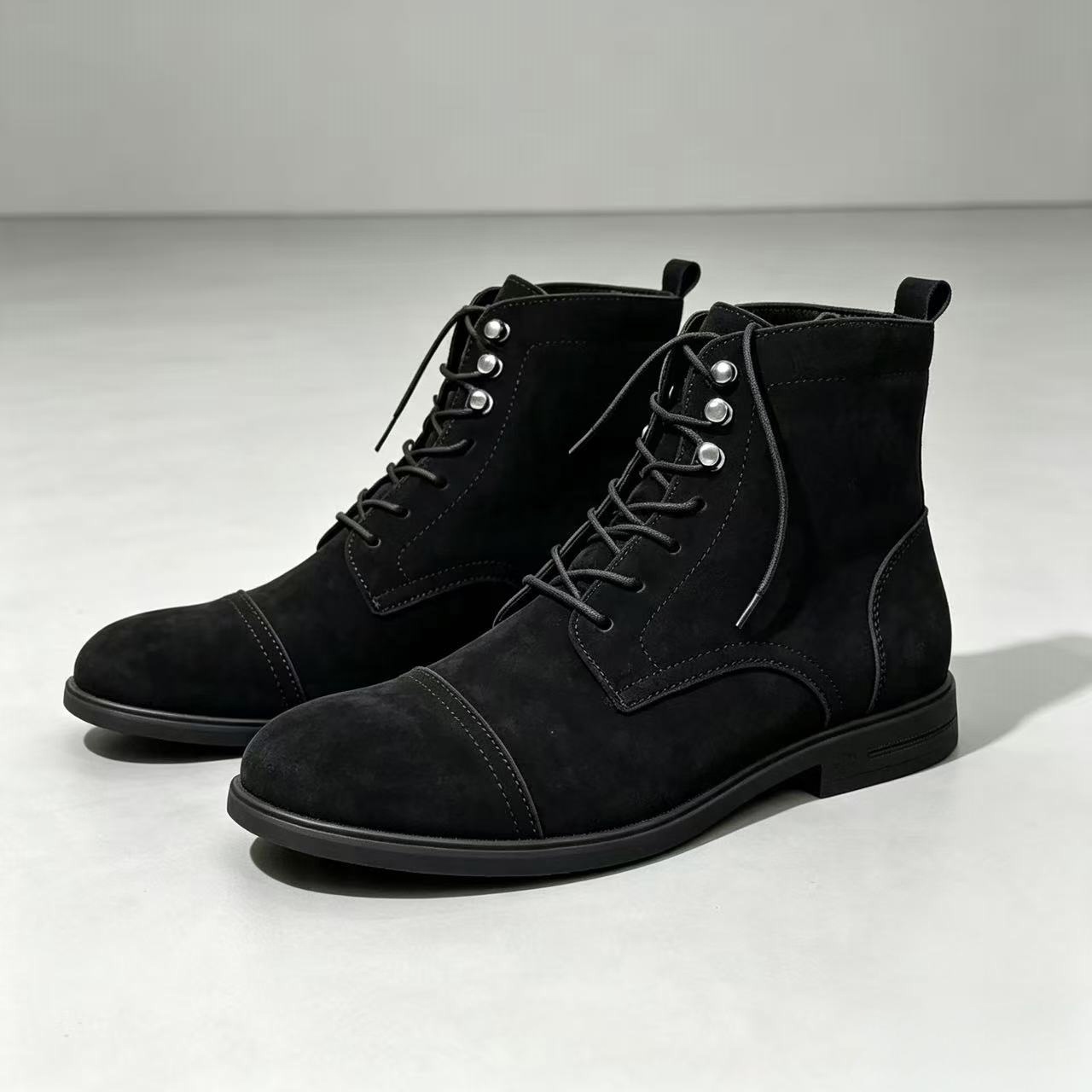 Sapatos de Outono e Inverno pa - Chelsea Boots Men avaliação e preço