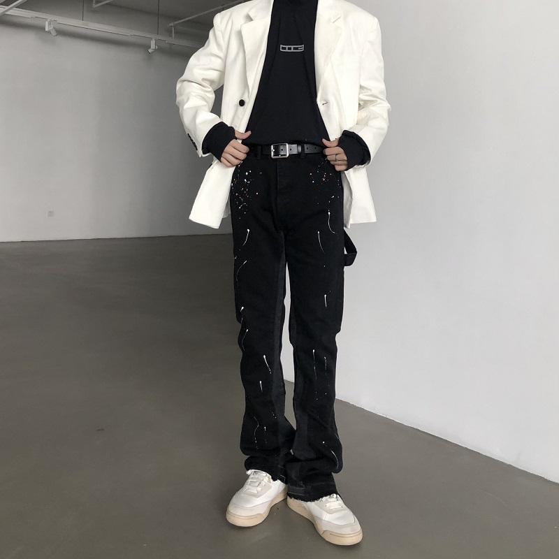 2025 novo graffiti respingo ti - Men'S Fashion Jeans And Boots avaliação e preço