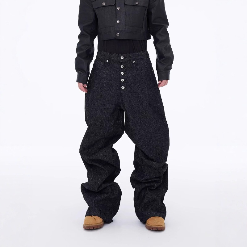 Calça Jeans Masculina Estilo A - Men'S Fashion With Baggy Jeans avaliação e preço