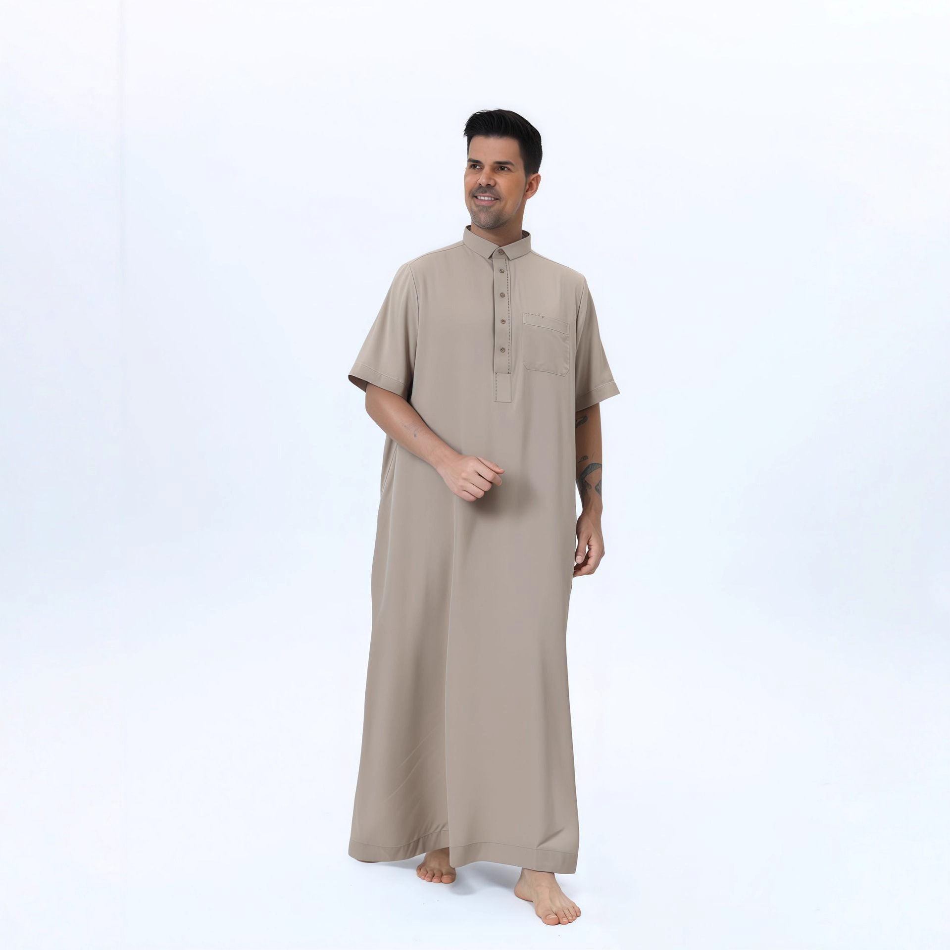 Roupão Masculino Árabe Estilo  - Men'S Fashion Qatar avaliação e preço
