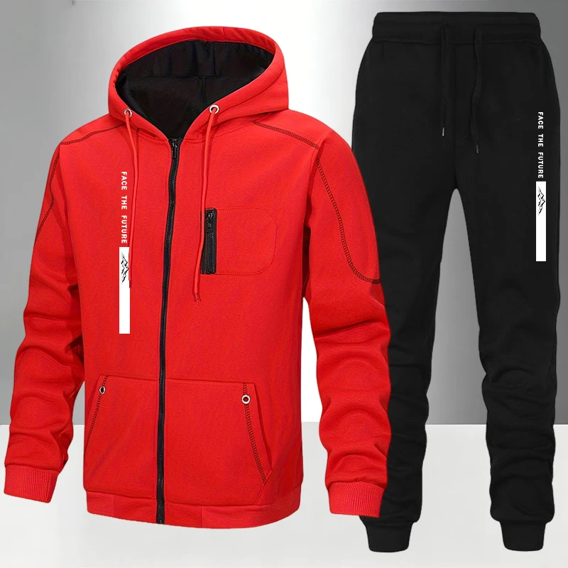 Conjunto de treino masculino,  - Jacket Mens Fashion avaliação e preço