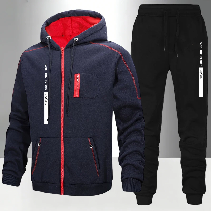 Conjunto de treino masculino,  - Jacket Mens Fashion avaliação e preço