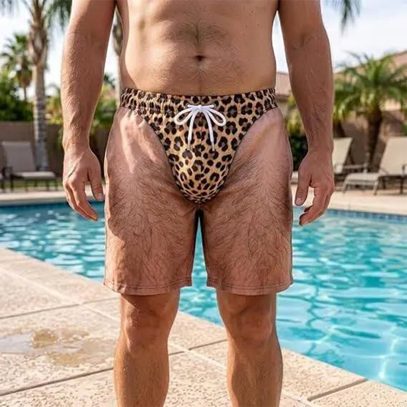 Calções de banho masculinos en - Swim Trunk Shorts avaliação e preço