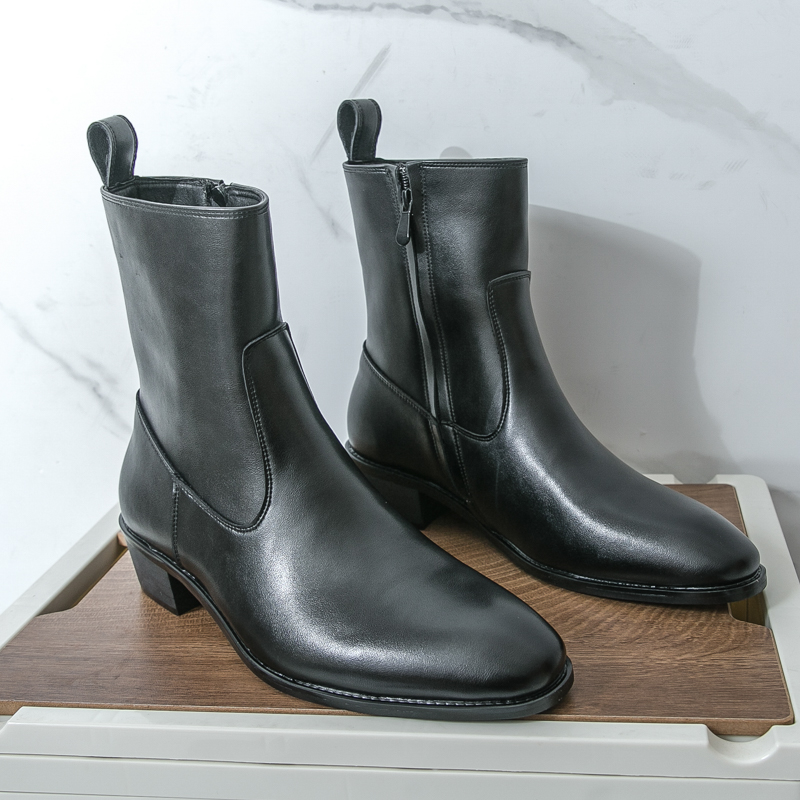 Novo estilo inglês chelsea bot - Chelsea Boots Men avaliação e preço