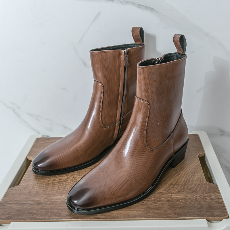 Novo estilo inglês chelsea bot - Chelsea Boots Men avaliação e preço