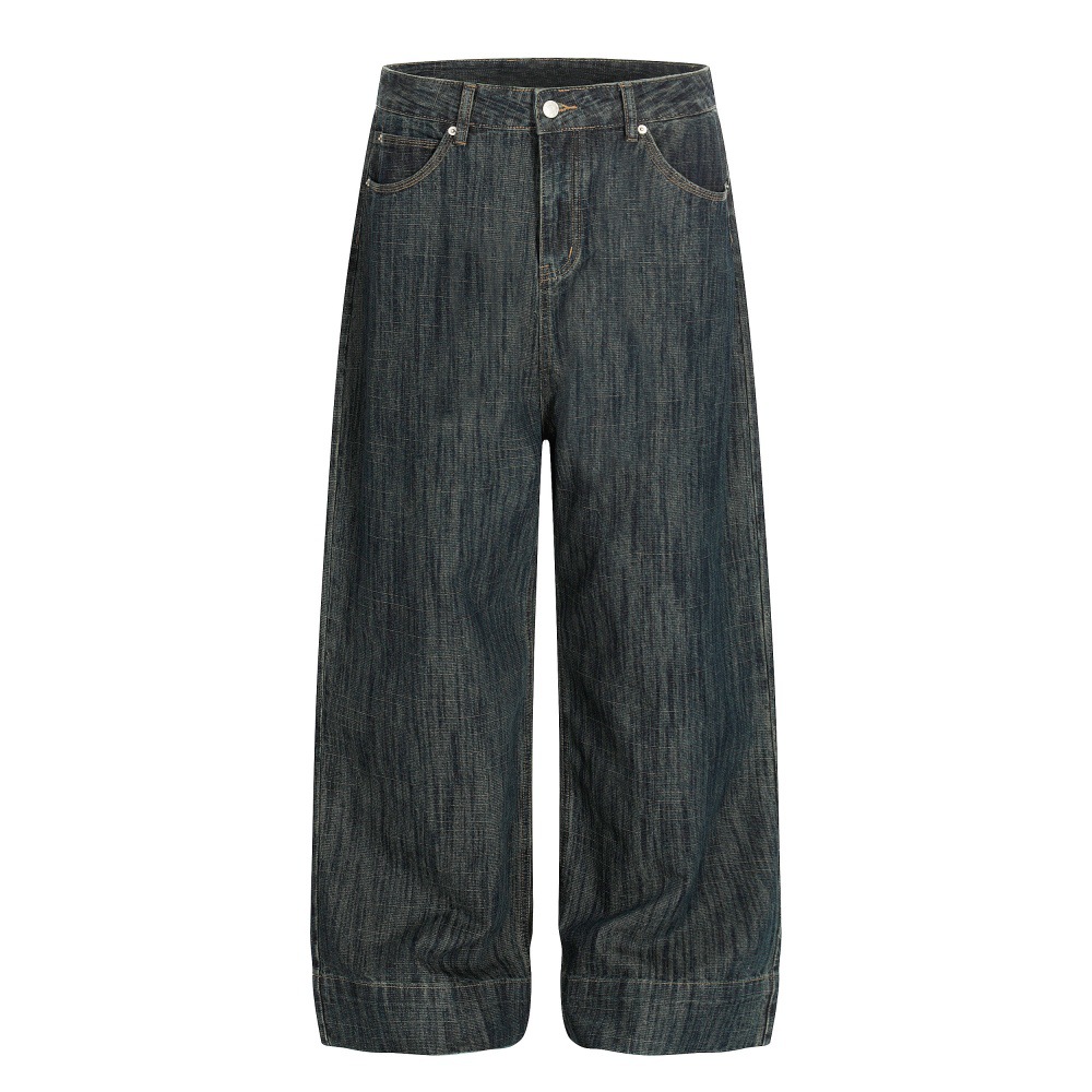 2026 Nova Calça Jeans Masculin - Men'S Fashion With Baggy Jeans avaliação e preço