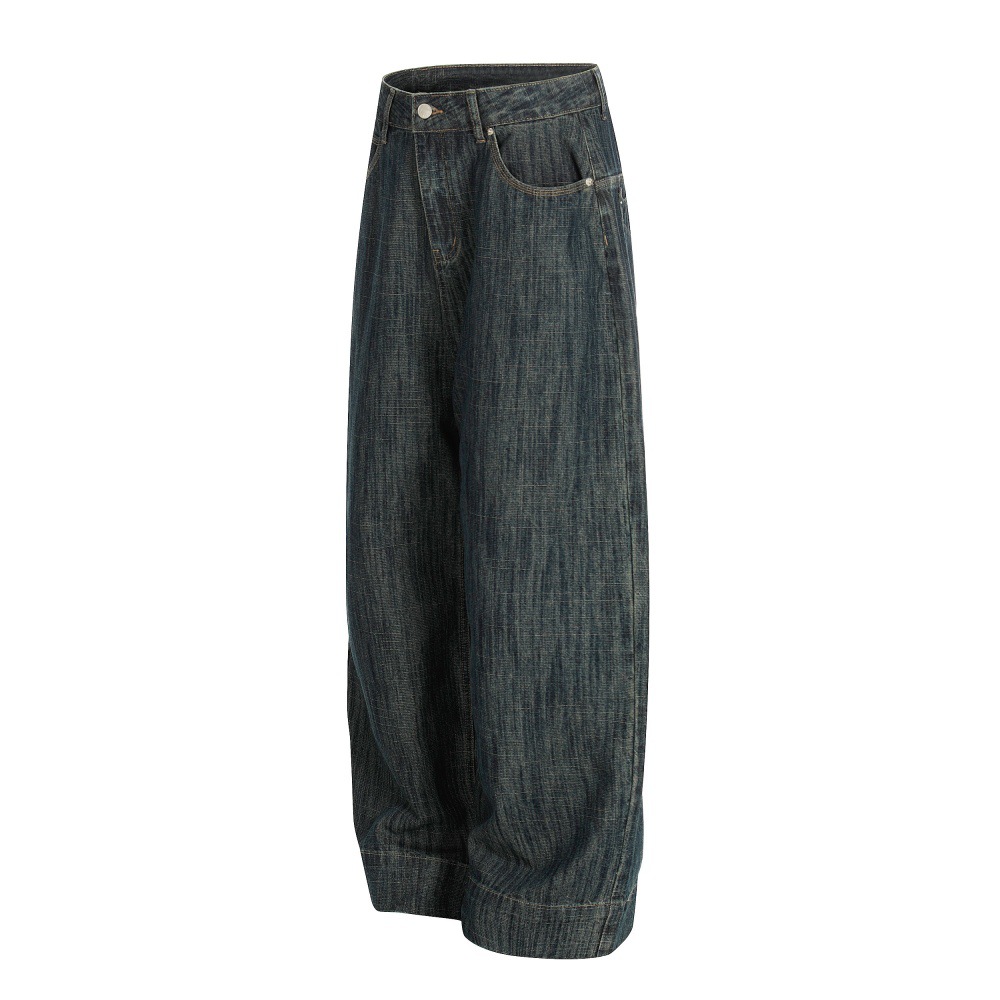 2026 Nova Calça Jeans Masculin - Men'S Fashion With Baggy Jeans avaliação e preço