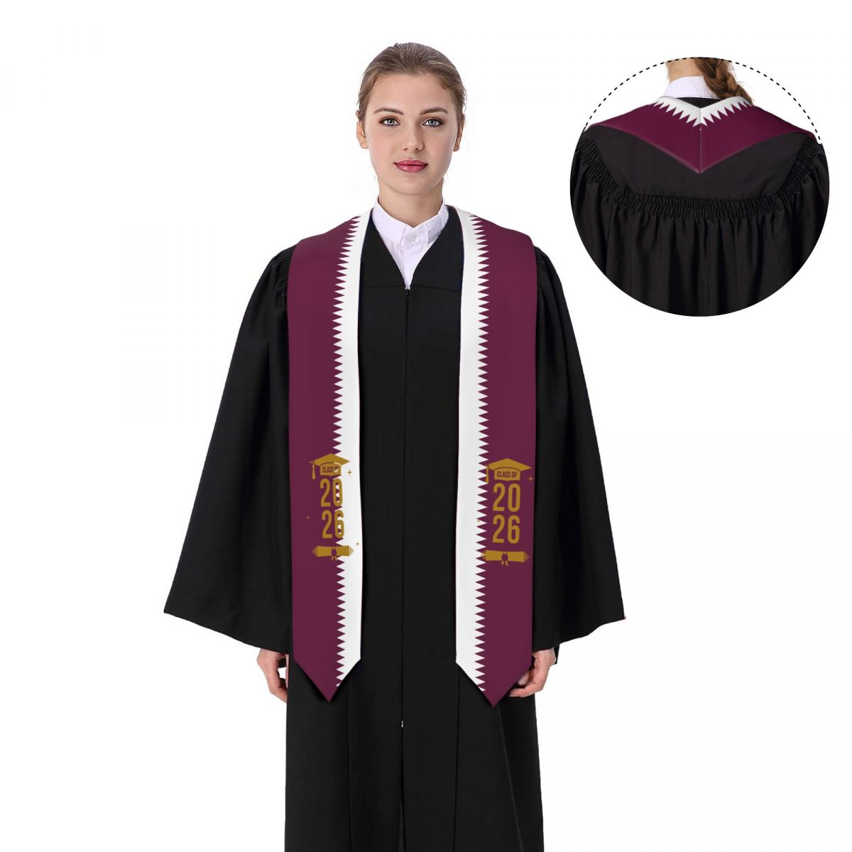 Estola de Formatura Bandeira d - Men'S Fashion Qatar avaliação e preço
