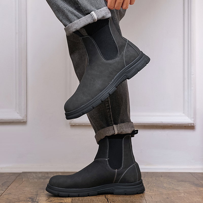 Botas Masculinas de Cano Alto  - Chelsea Boots Men avaliação e preço