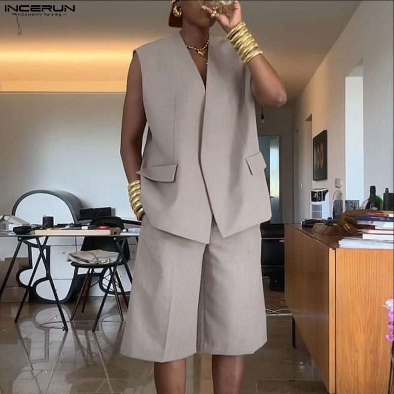 Conjuntos Masculinos INCERUN:  - Men'S Fashion For Summer 2026 avaliação e preço