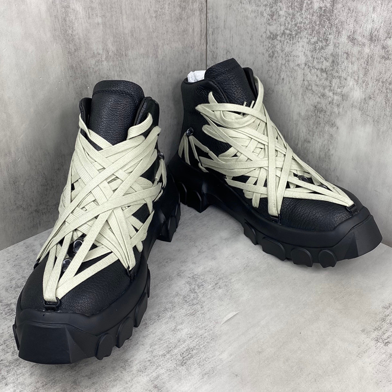 Botas de Couro Originais de Lu - Men'S Fashion Footwear avaliação e preço